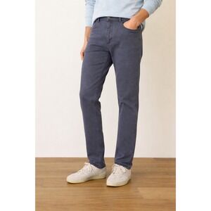 Marine Layer 5 Pocket Slim Straight Twill Pants Mens 33x32 Casual Stretch Soft